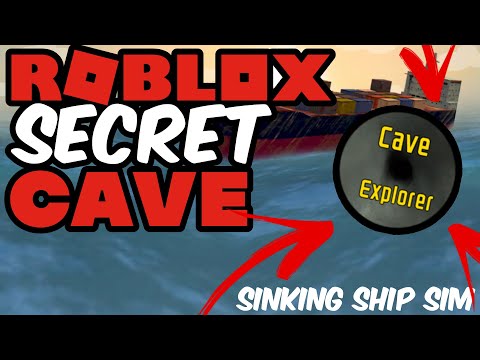 A SECRET CAVE | Sinking Ship Simulator| Roblox