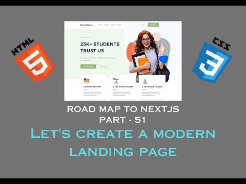 Testimonials | A Static Modern Landing Page using HTML & CSS | Road map to Next JS | Part - 51