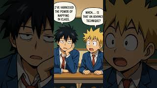 Lazy genius avoids cleaning with math 😂 #AnimeShorts #FunnyAnime #HighSchoolLife #LazyButSmart