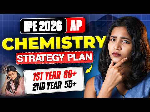 AP  1ST  YEAR AND 2ND YEAR Inter Chemistry  Strategy | 1st Year & 2nd Year Imp Questions | IPE 2026