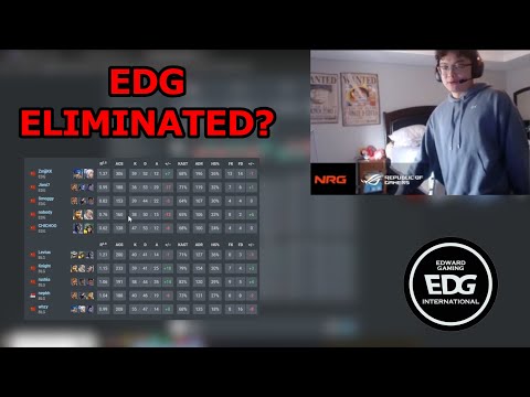 shanks on EDG getting ELIMINATED & NOT Qualify for Toronto