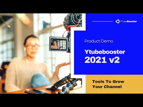 YTubeBooster | Best YouTube Channel Manager | YTubeBooster Demo video