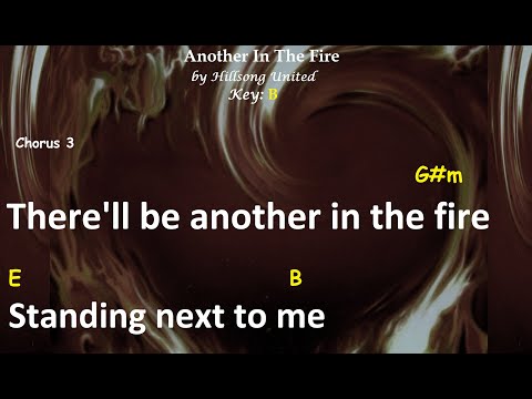 Another In The fire - Hillsong United | Chords and Lyrics | Instrumental | Lower Key