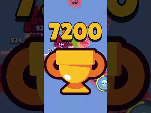 7200 COPAS en UNA HORA JUGANDO BRAWL STARS  #brawlstars #shorts #fraibor