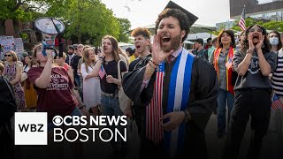 Harvard students rally in support of international classmates