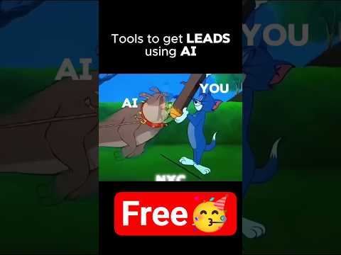 Tools to get leads using AI||#shorts