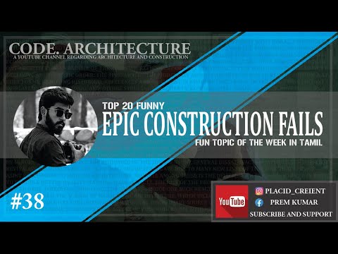 Epic construction failures top 20 listed (video 38) from CODE.ARCHITECTURE