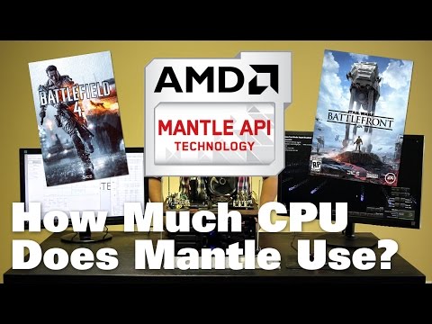 How Much CPU Does Mantle Use?