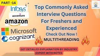 Software Engineer Interview Questions And Answers For Freshers | Multithreading #interviewquestions