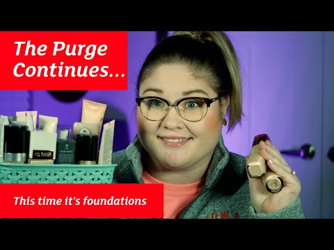 Foundation Purge.  What stay and what goes!