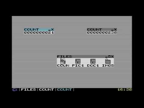 TEOS - Commodore 64 char mode OS - Status #1