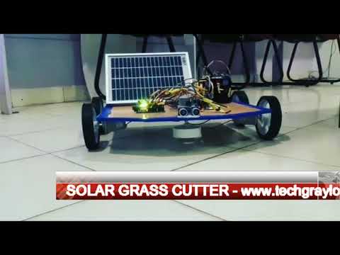 SOLAR GRASS CUTTER - #Final_Year_Engineering_Projects_in_Mangalore #Tech_Graylogix