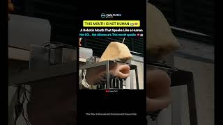 A Robotic Mouth That Speaks Like a Human 😳