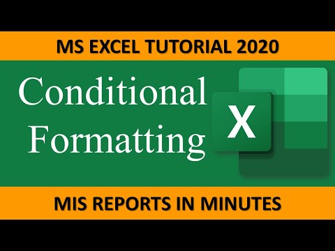 Conditional Formatting in Excel | in Hindi | Excel for Beginners | Excel Tutorial  | Detailed video