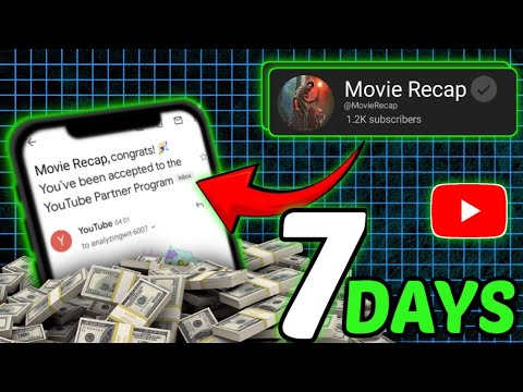 I RUN a MOVIE RECAP Channel for 7 DAYS (Can I MONETIZE It?)