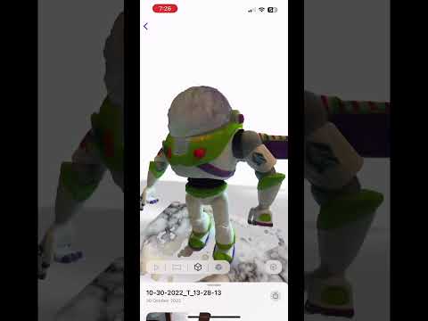Luma AI - Toy Story - Buzz #3dscanning  #nerf #toystory #deeplearning
