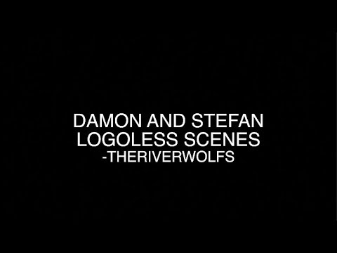 Damon and Stefan Salvatore logoless scenes