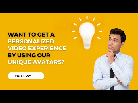Experience a Personalized Video with Our Unique Avatars.