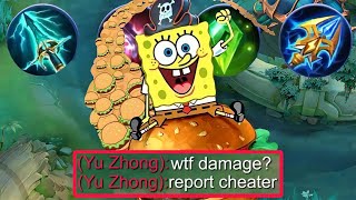 CYCLOPS SPONGEBOB GOES DEMON IN RANK GAME!🗿(one shot build)