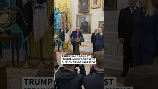 TACO trade: Trump says he isn't 'chickening out' on tariffs | AFP #shorts