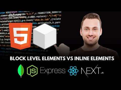 17-  Master the Differences: Block Level Elements vs Inline Elements in HTML