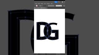 2 letter logo ideas | Adobe illustrator 2024 logo design tricks