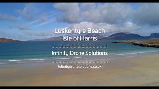 Luskentyre Beach, Isle of Harris - by Drone