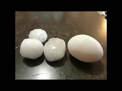 Jun 13, 2020 storm in Calgary