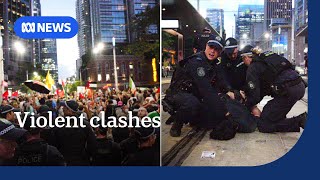 NSW Police defend actions after videos emerge of violence at Sydney protests | ABC NEWS