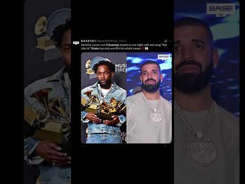 kendrick’s grammy win in under 20 seconds #kendricklamar #kendrickvsdrake #grammys2025 #superbowl