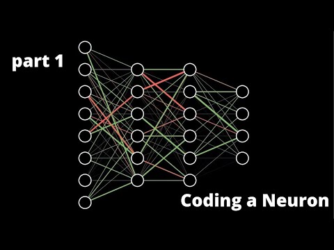 Neural Networks in Depth - p1 Coding a Neuron.