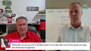 The Ex-Date is the same as the Record Date.  Verry Testable all FINRA Exams!