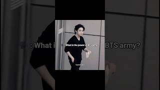 What is the power of BTS army? #bts #trending #shorts #100k #fyp