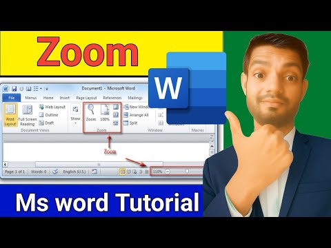 MS Word Zoom Tool Full Tutorial | Zoom In Out Kaise Kare | Microsoft Word Complete Guide