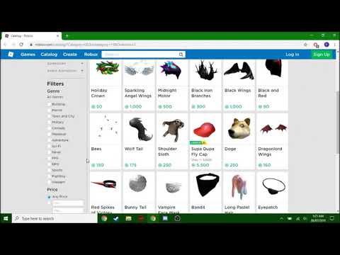 ROBLOX Catalog In Depth Analysis ft Kurty671