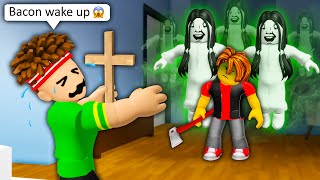 BACON POSSESSED BY GHOST👻 ROBLOX Brookhaven 🏡RP - FUNNY MOMENTS