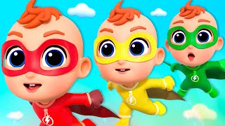 Kids Superheroes Song + MORE Tinytots Nursery Rhymes & Kids Songs
