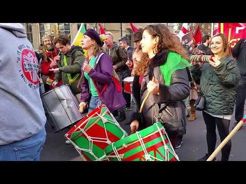Anti Racist Demo   Street Drummers No 2