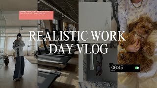 PRODUCTIVE WORK VLOG - business owner routine, work outs + staying mostly sane