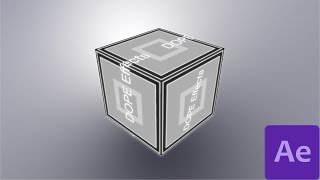 【中級】ボックスにアニメーションをマッピングモーショングラフィックスチュートリアル【After Effects motiongraphics Tutorial】