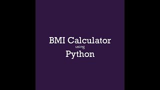BMI Calculator in Python #Shorts #programming #firstprogram