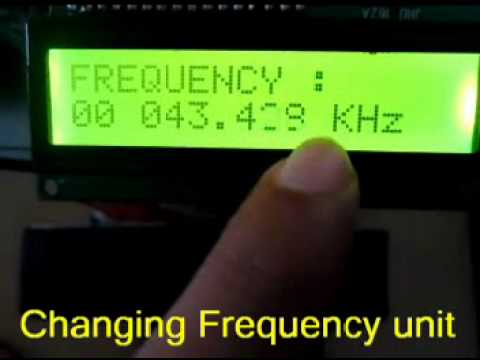 VHDL & FPGA Project : DIGITAL FREQUENCY COUNTER/METER.mpg