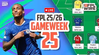 Gameweek 25 Pod FPL  | The FPL Wire | Fantasy Premier League Tips 2025/26