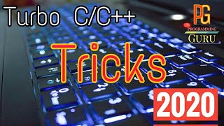 Turbo C/C++ | Tricks | Hidden Features | Shortcut keys | Latest | In Hindi | Programming Guru