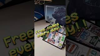 Free Pokemon TCG codes every day🤩 82.day #pokemon #freecodes #tcg #tcgpokemon #pokémon #shorts #card