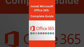 Microsoft Office 365 Installation Tutorial 🔧 | Step-by-Step Guide