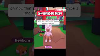 😱🎁POV: I Thought She Was Poor! ⭐️ #adoptmeroblox  #robloxadoptme #adoptme