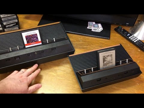 Testing the new Atari 2600+ with a selection of obscure 2600 games and controllers.
