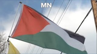 Pro-Palestine group demonstrates in MN