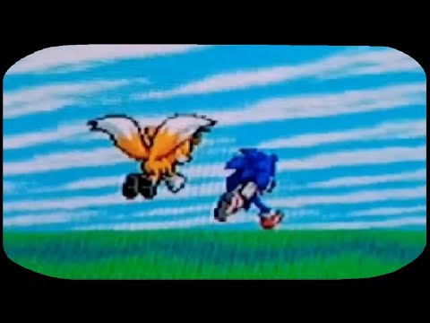 Sonic Advance 3 officially captured on a CRT and Nintendo GameCube Gameboy Player